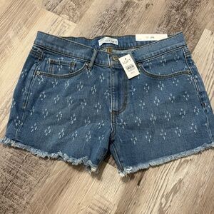 LOFT Women's Blue Denim Shorts